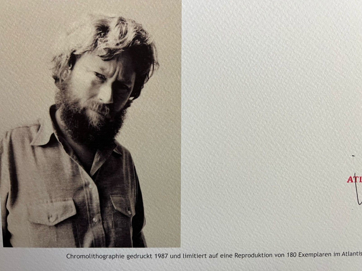 Donald Judd Lithograph Coa Signed Op Numbered Stamped 180Ex
