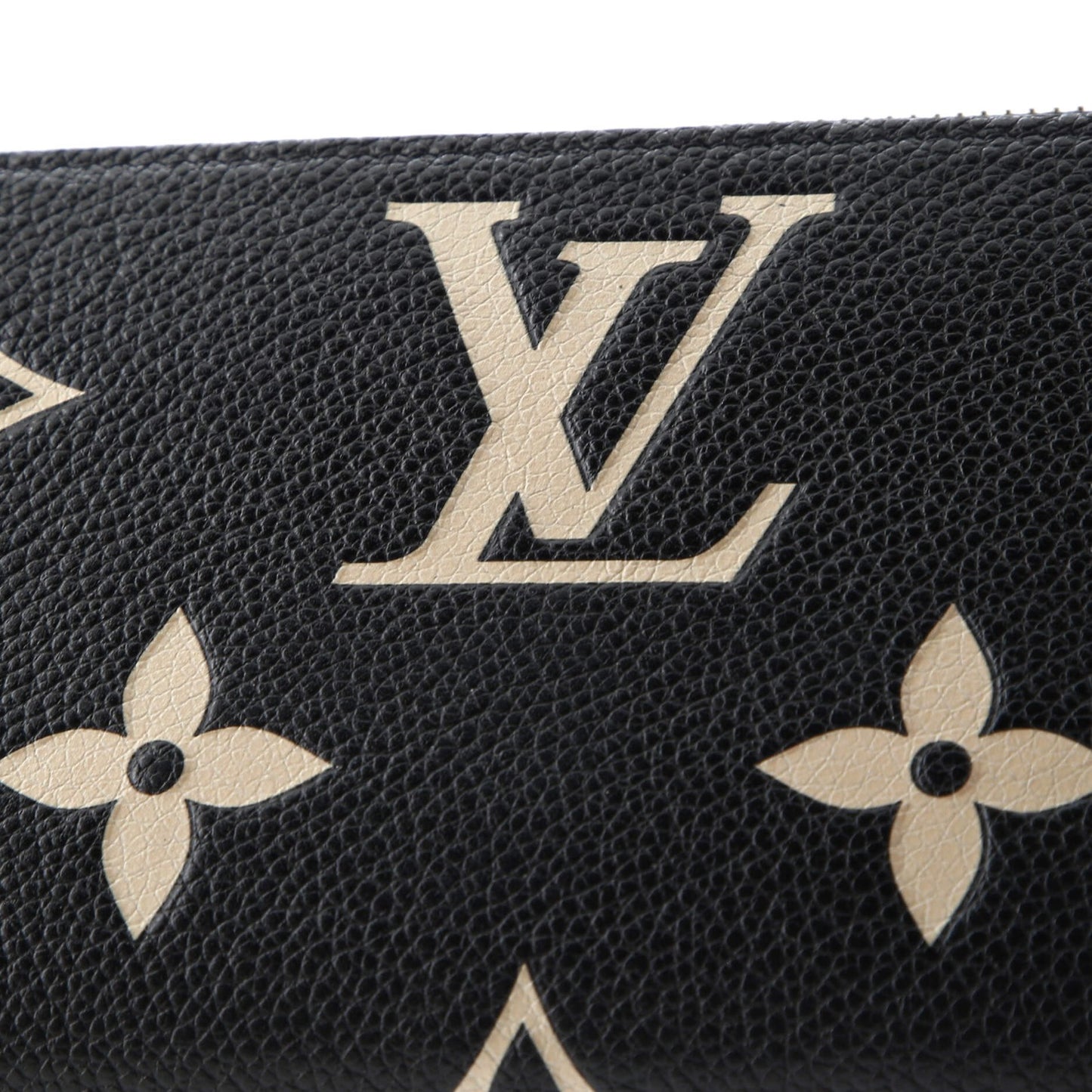 Louis Vuitton Zippy Wallet Bicolor Monogram Empreinte Giant