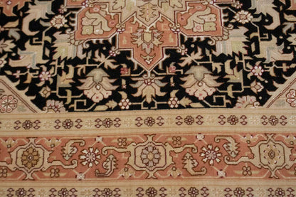 Handmade Signed Oriental Rug Classic Floral Kork