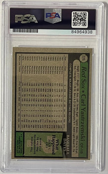Carl Yastrzemski Signed 1979 Topps Card #320 Psa Slab Authentic Auto