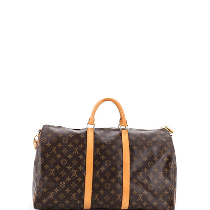Louis Vuitton Keepall Bandouliere Bag Monogram Canvas 50