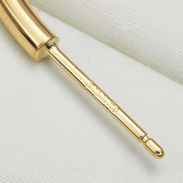 Tiffany&Co. Earrings Hoop 18K 750 Yellow Gold