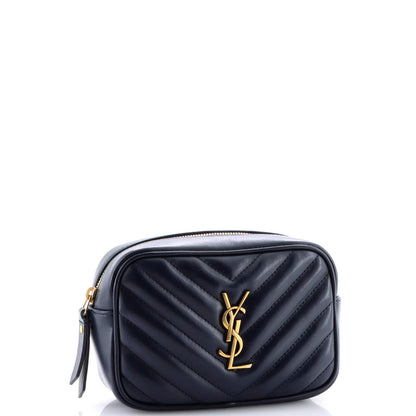 Saint Laurent Lou Belt Bag Matelasse Chevron Leather