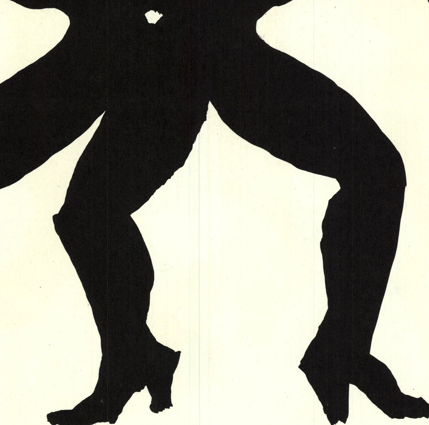 Alexander Calder Three Legged Figure " Lithograph Surrealism