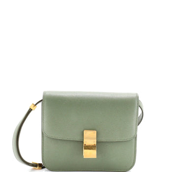 Celine Classic Box Bag Grainy Leather Teen