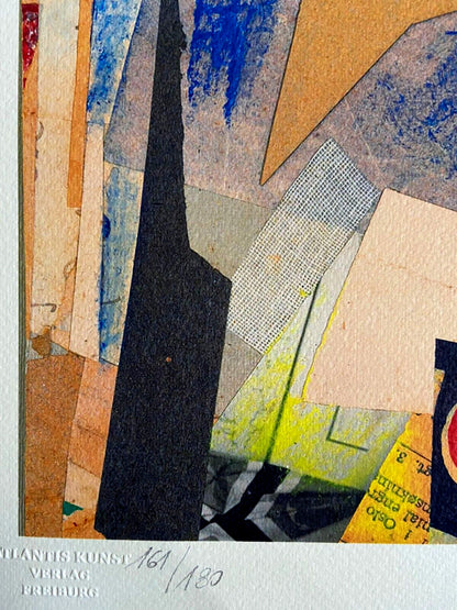 Kurt Schwitters Lithograph 180Ex