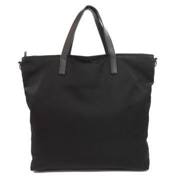 Prada   Tote Bag Logo Hardware 2Way Nylon