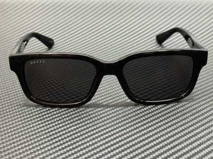 GUCCI GG1583S 001 Black Grey Men's Large 56 mm Sunglasses