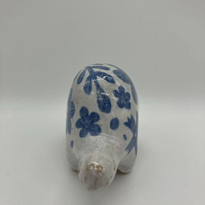 Blue Makoto KagoshimaTurtle Figurine