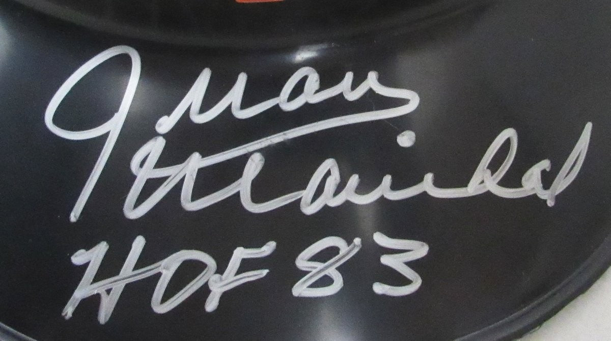 Juan Marichal Hof Signed/Insc Full Size Authentic Batting Helmet Giants Psa 2835
