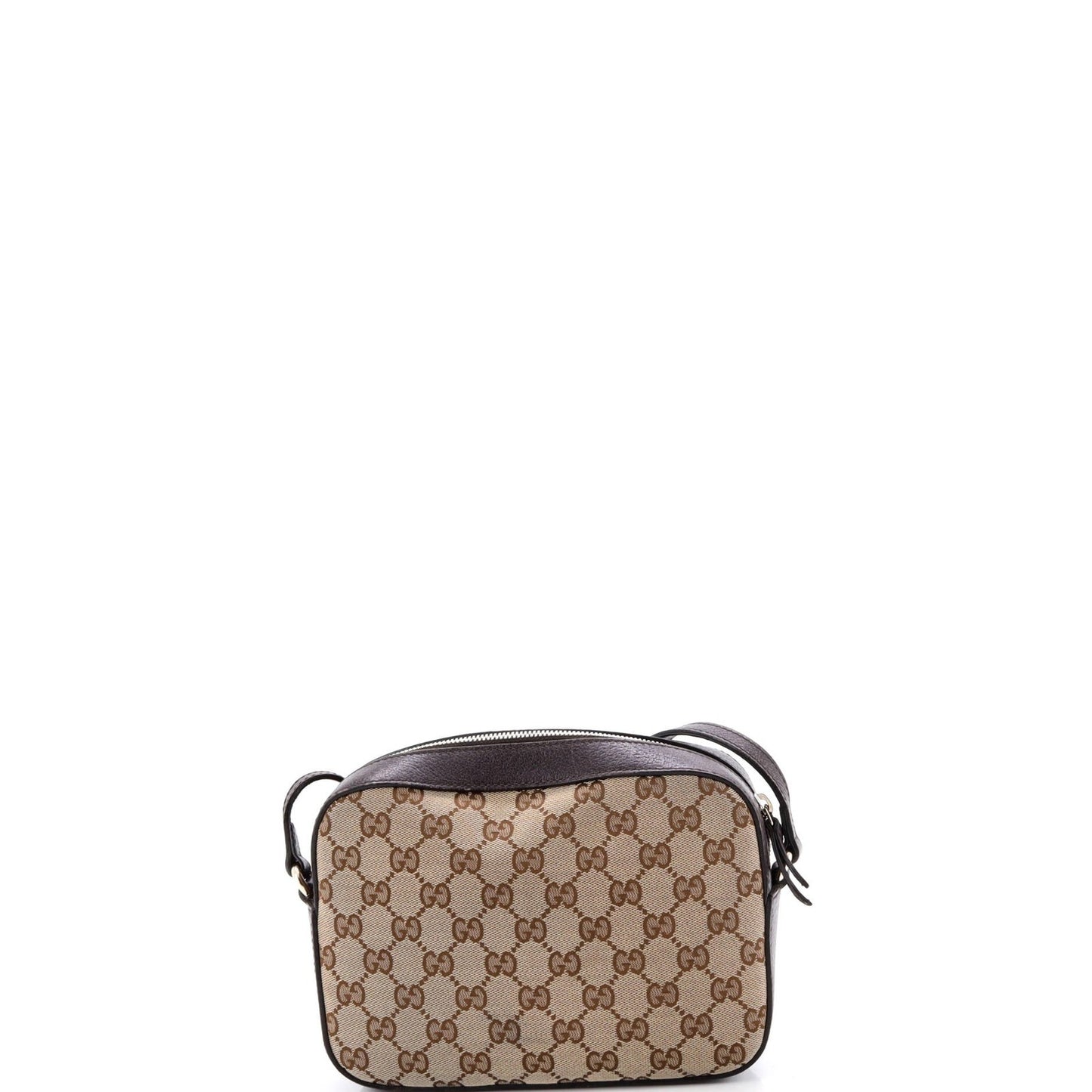 Gucci Bee Web Camera Bag Gg Canvas