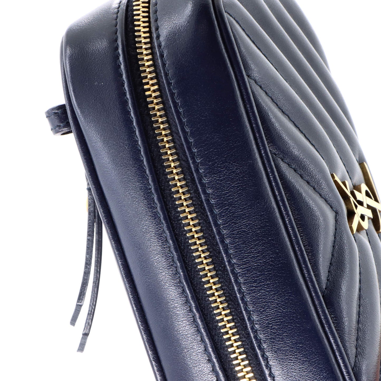 Saint Laurent Lou Belt Bag Matelasse Chevron Leather