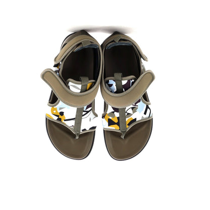 Hermes Men'S Giorno Sandals Neoprene And Leather