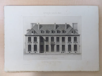 Architecture Louis Xvi Rodolphe Pfnor 1St Edition 1865 Plates Complete French