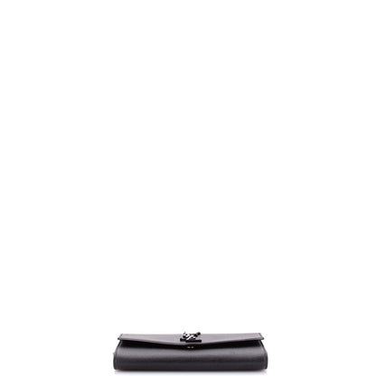 Saint Laurent Uptown Chain Wallet Leather