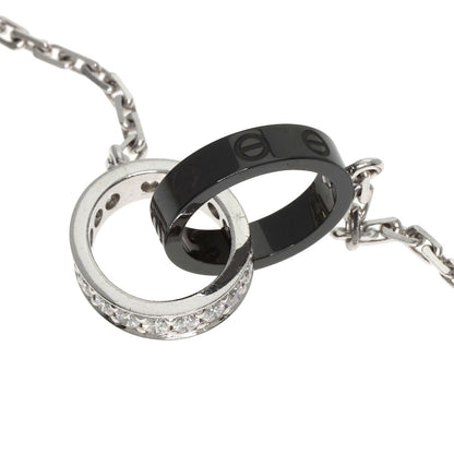 Cartier   Necklace Baby Love Diamond K18 White