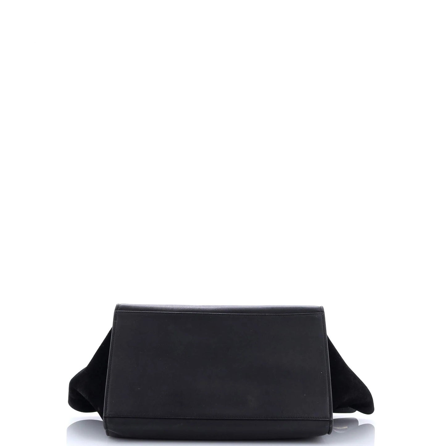 Celine Trapeze Bag Crocodile Embossed Leather Large