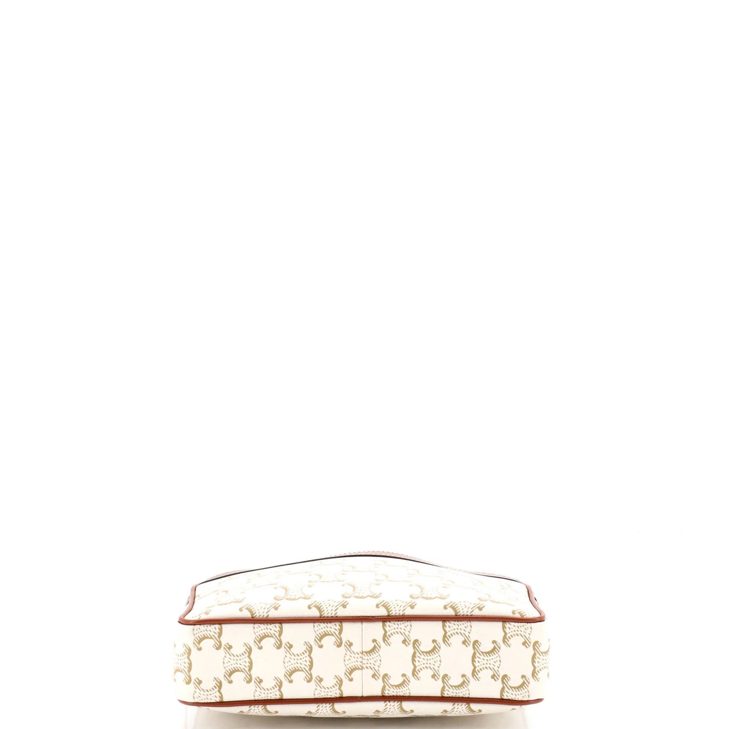 Celine Patapans Bag Triomphe Coated Canvas Small