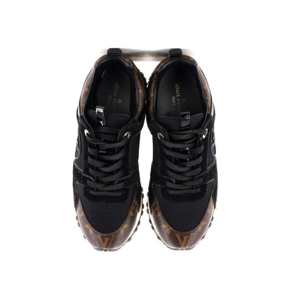 Louis Vuitton Women'S Run Away Sneakers Mesh With Monogram Canvas And Suede