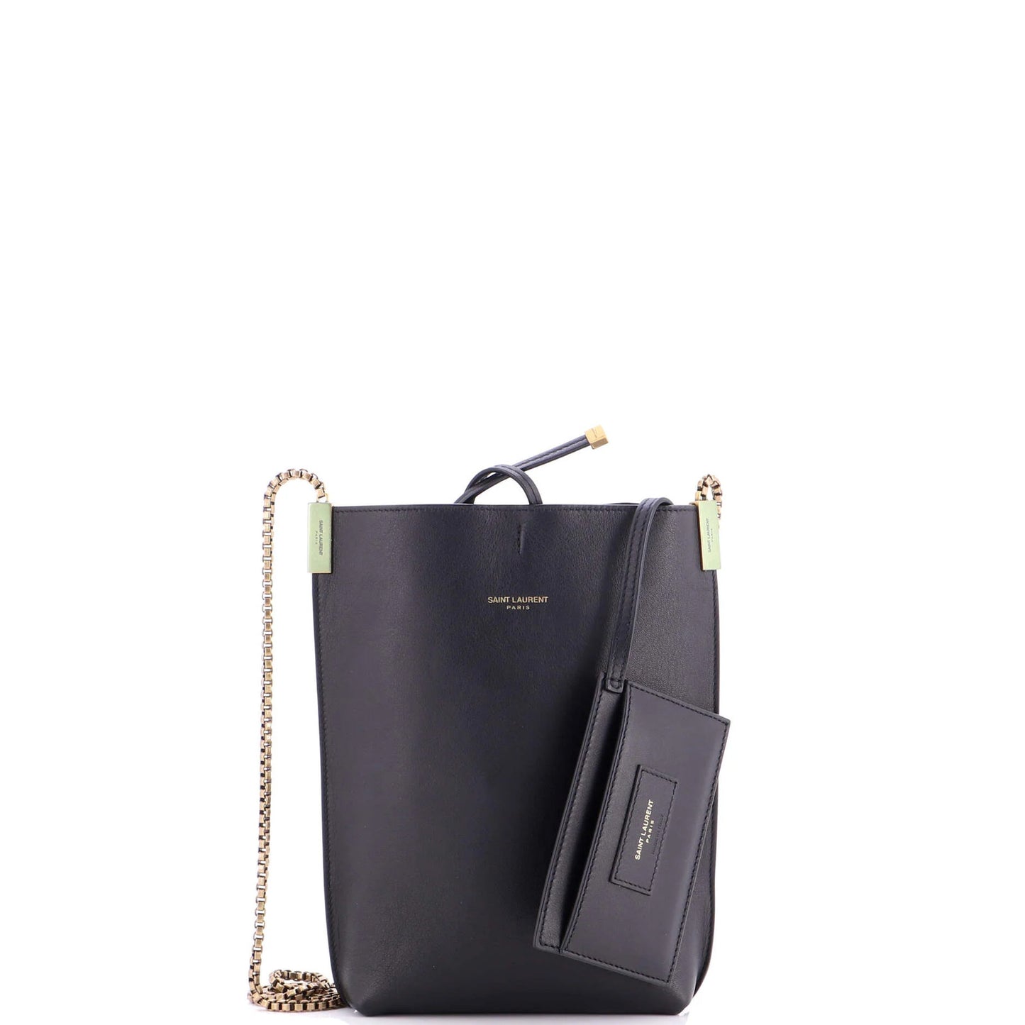 Saint Laurent Suzanne Hobo Leather Mini