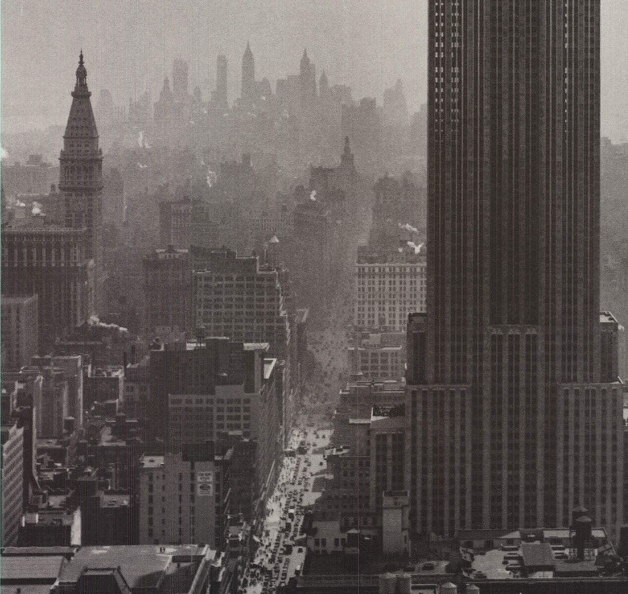 Artist Unknown Empire State Building " Offset Lithograph Photog