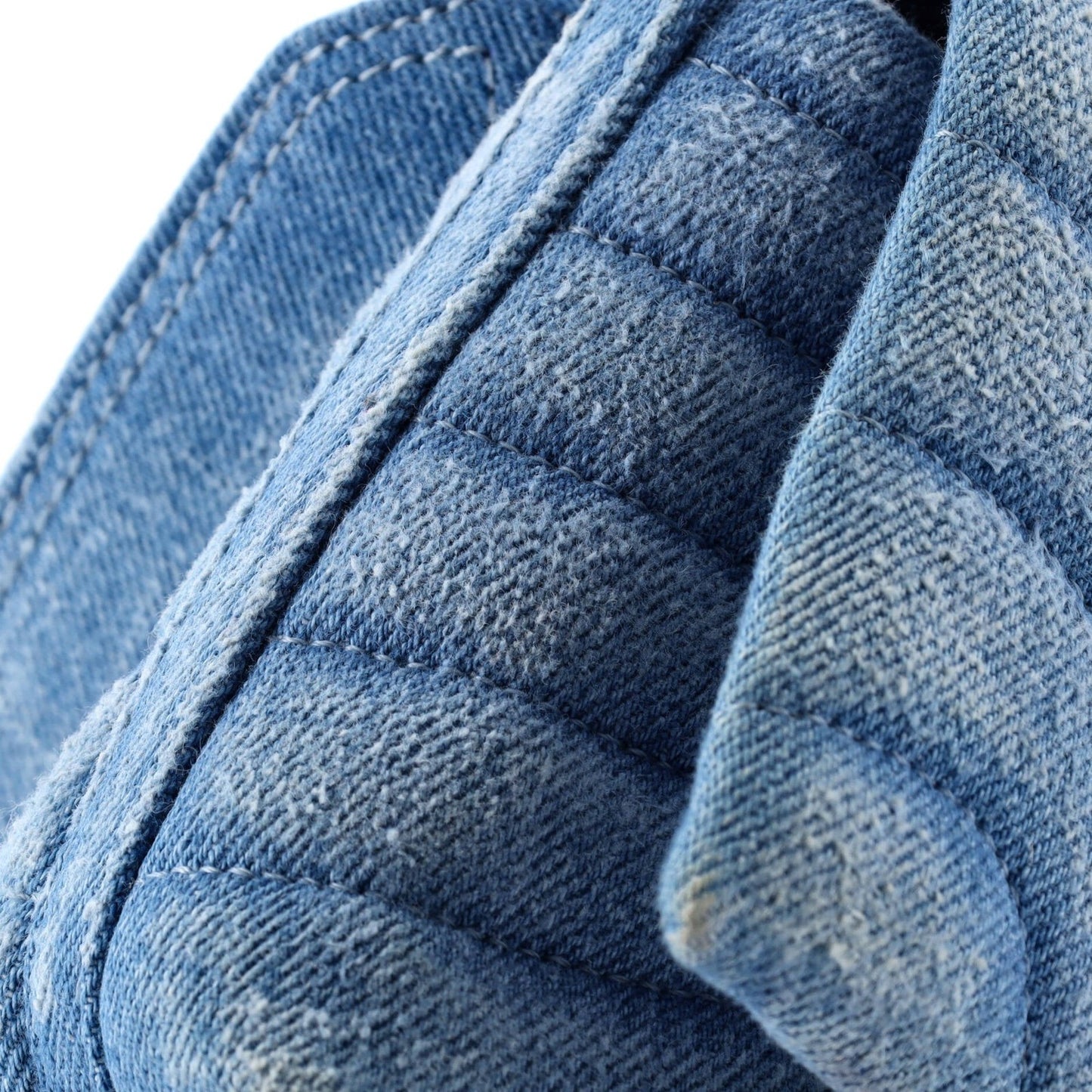 Givenchy 4G Soft Flap Bag Quilted Denim Small