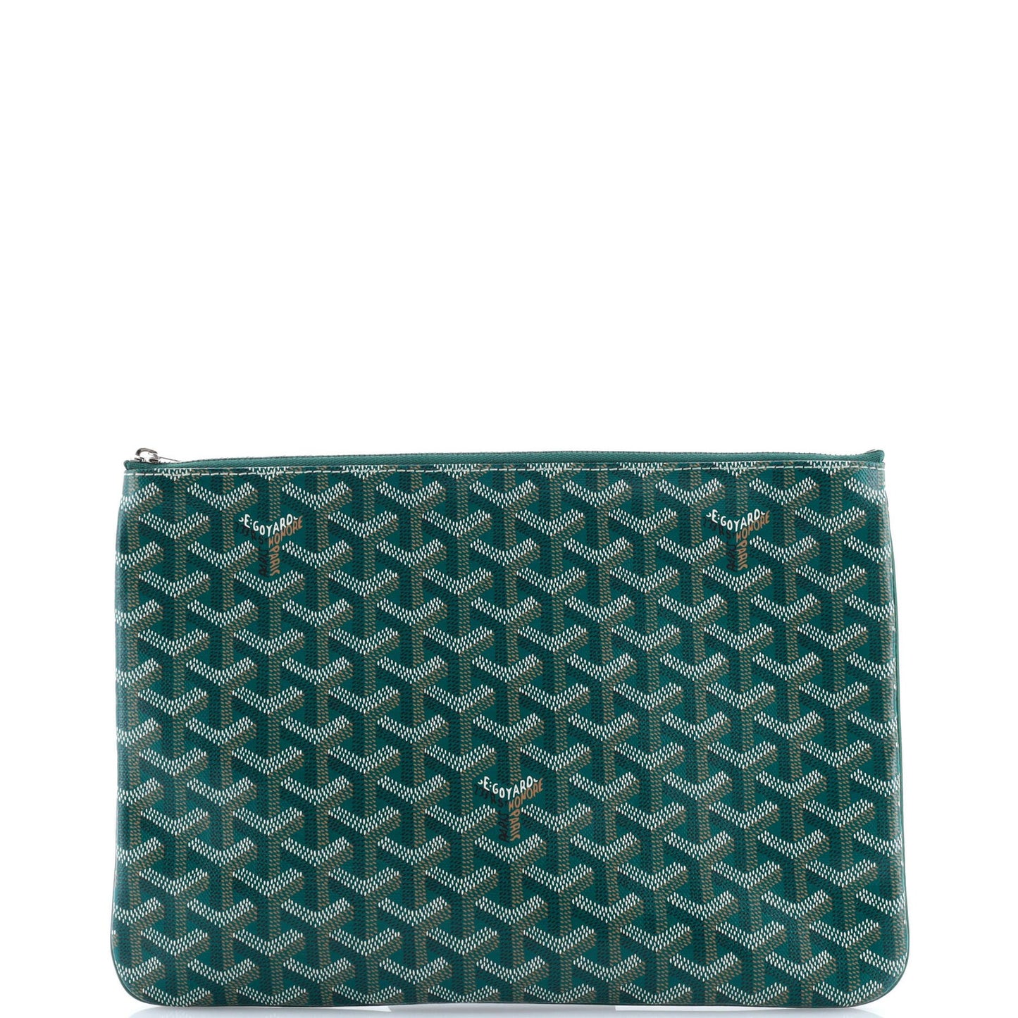 Goyard Senat Zip Pouch Coated Canvas Mm