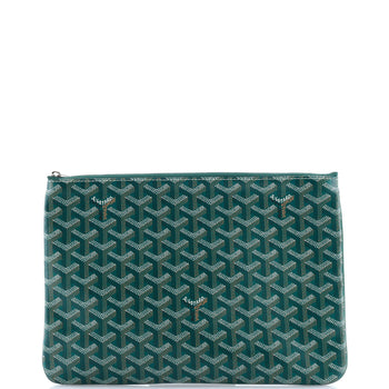 Goyard Senat Zip Pouch Coated Canvas Mm