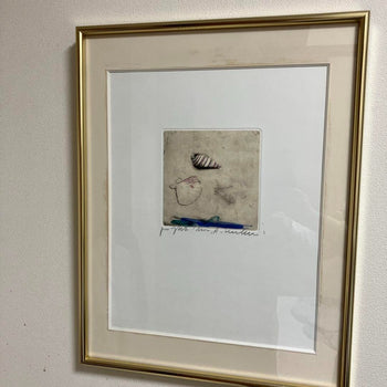 Alessandro Nocentini Original Etching Seashells