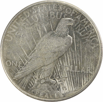 1927-S Peace Silver Dollar AU Uncertified #701
