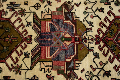 Handmade Geometric Design Oriental Runner Rug
