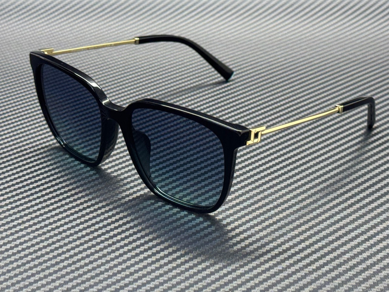 TIFFANY TF4244D 80019S Black Azure Gradient Women's 56 mm Sunglasses