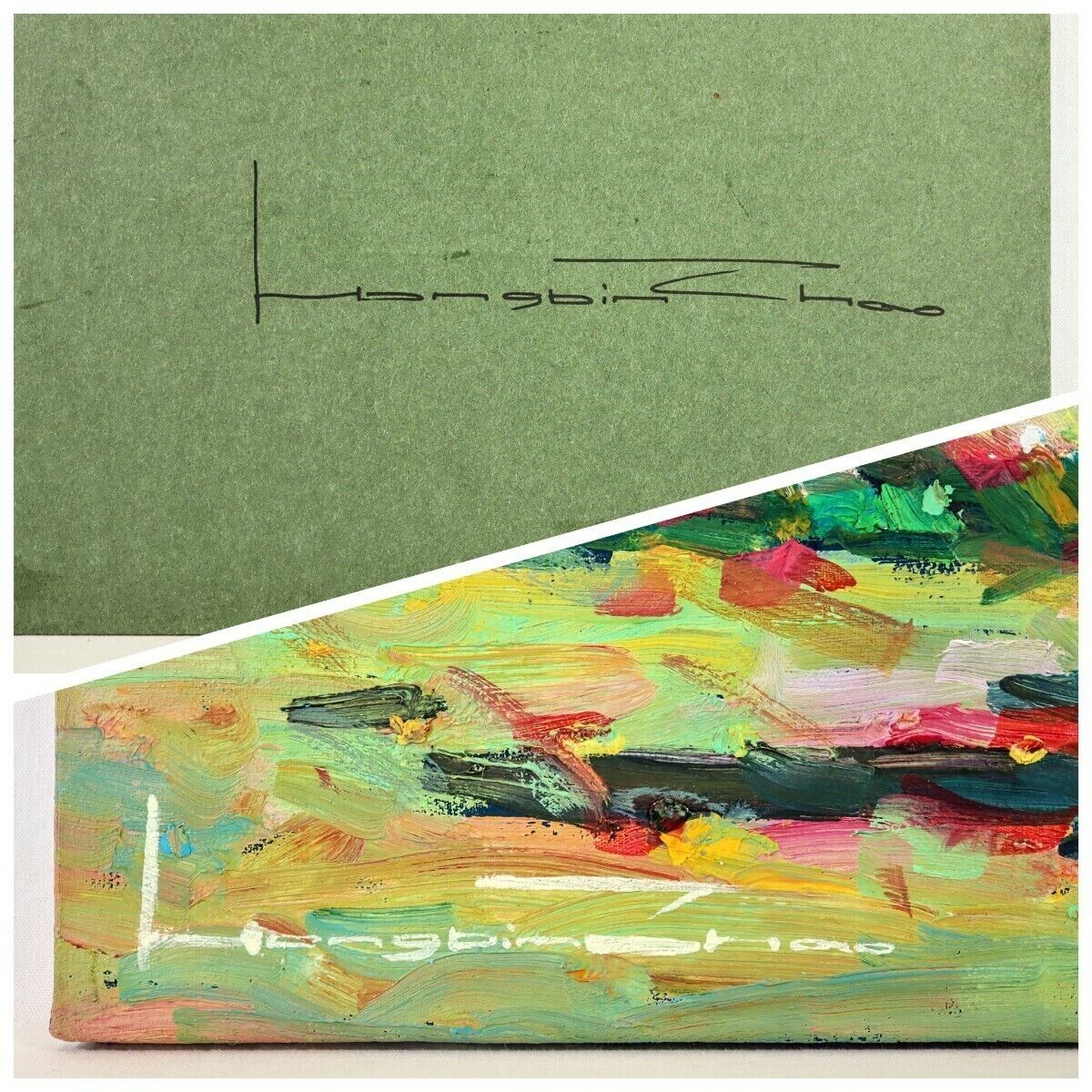 Zhao Hongbin ( China, 1952) Original Painting Oil