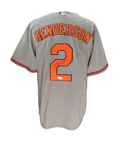 Gunnar Henderson Autographed Xl Grey Nike