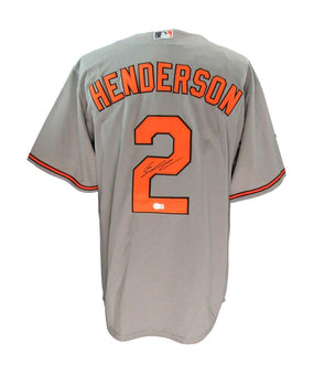 Gunnar Henderson Autographed Xl Grey Nike