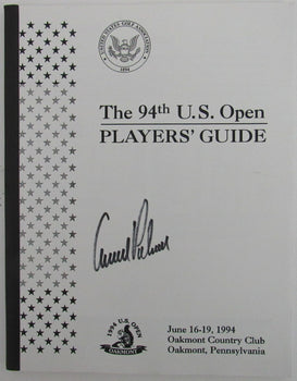 Arnold Palmer Pga Champ Signed 1994 U.S. Open