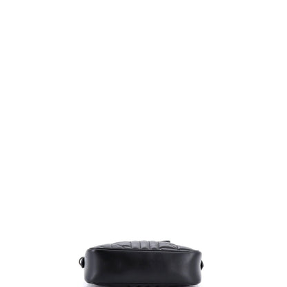 Gucci Gg Marmont Shoulder Bag Mixed Matelasse Leather Small