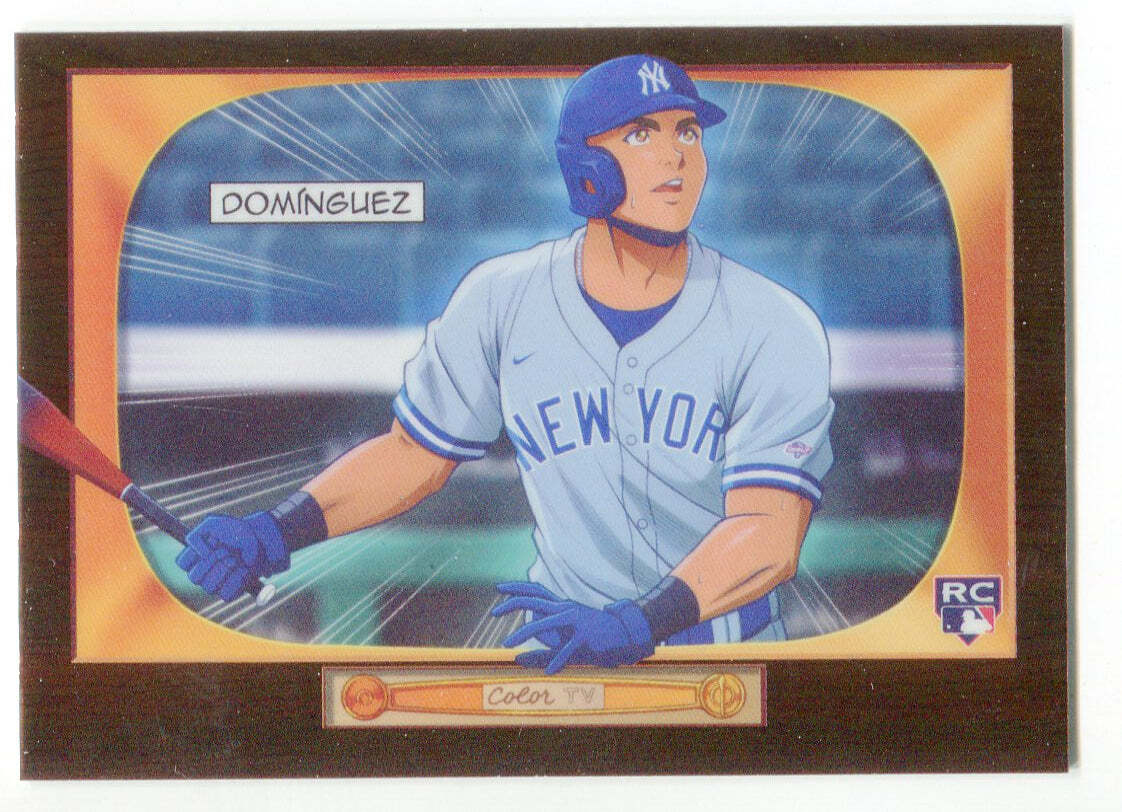 Jasson Dominguez 2024 Topps Bowman 1955 Anime Case Hit Rookie Card Ba-15