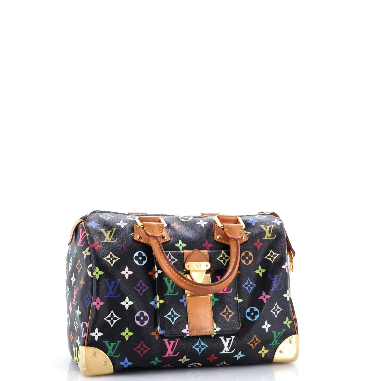 Louis Vuitton Speedy Handbag Monogram Multicolor 30