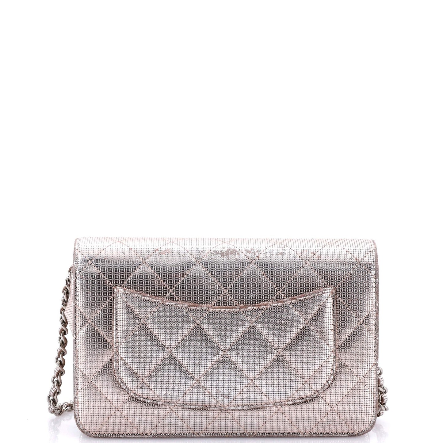 Chanel Wallet On Chain Pixel Effect Quilted Calfskin