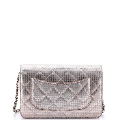 Chanel Wallet On Chain Pixel Effect Quilted Calfskin