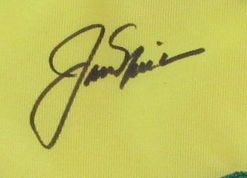 Jack Nicklaus Signed/Auto Masters Pin Flag W/