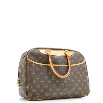 Louis Vuitton Deauville Handbag Monogram Canvas