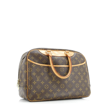 Louis Vuitton Deauville Handbag Monogram Canvas