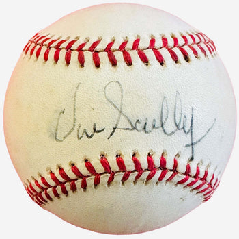Vin Scully Autographed Official National League Baseball (Jsa)