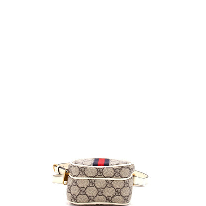 Gucci Ophidia Top Handle Crossbody Bag Gg Coated Canvas Mini
