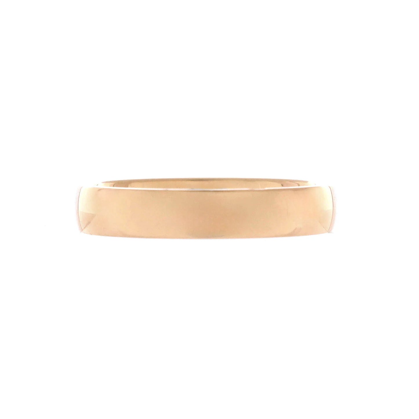 Hermes Ever Herakles Wedding Band Ring 18K Rose Gold