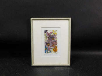 Joanne Isaac Bouquet I Hand Colored Etching Limited Edition Signed Floral Art