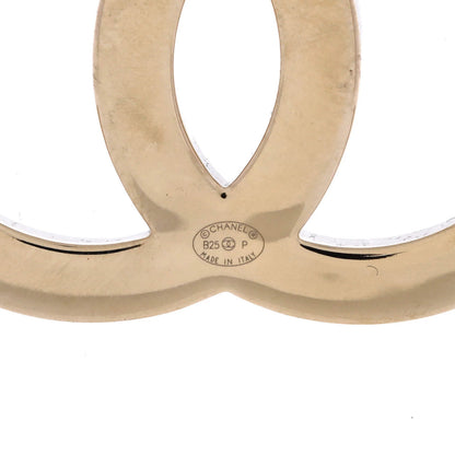 Chanel Cc Brooch Metal With Crystals