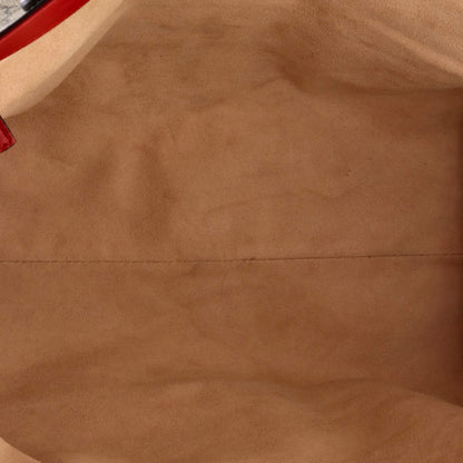 Gucci Convertible Soft Tote Embroidered Gg Coated Canvas Medium